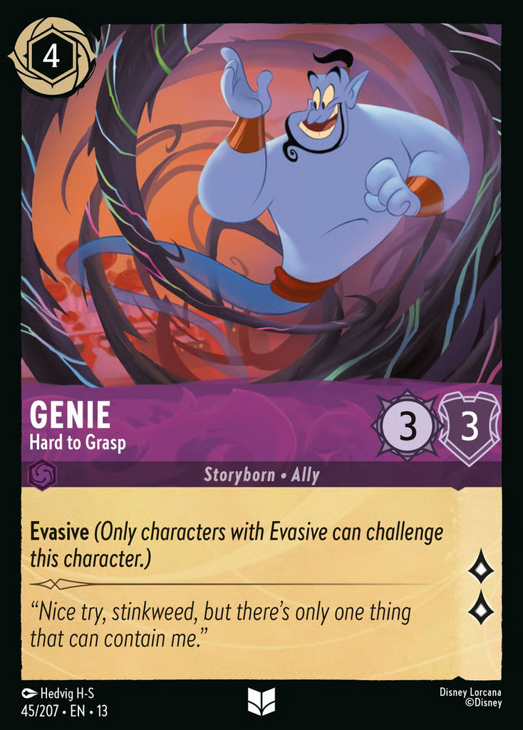 13ATK-045, UC, Genie - Hard to Grasp (Foil)