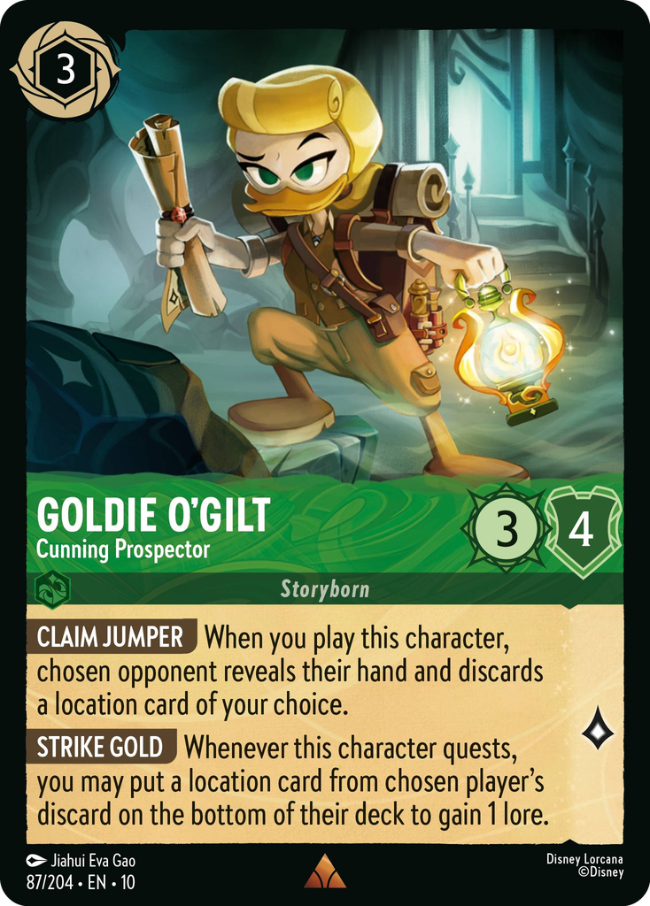 10WHI-087, R, Goldie O'Gilt - Cunning Prospector