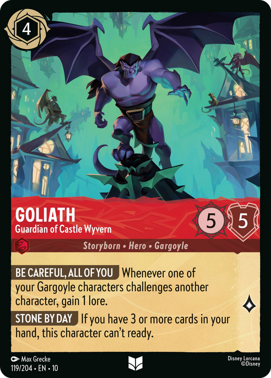 10WHI-119, UC, Goliath - Guardian of Castle Wyvern (Foil)