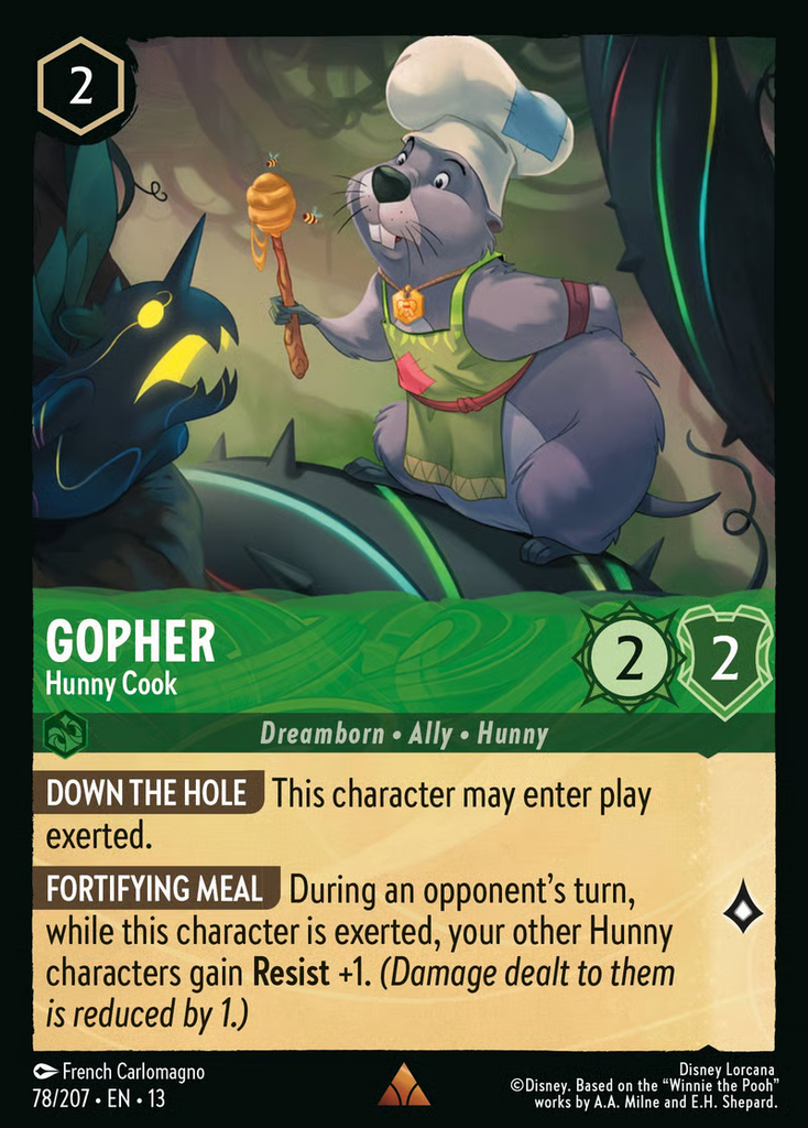 13ATK-078, R, Gopher - Hunny Cook