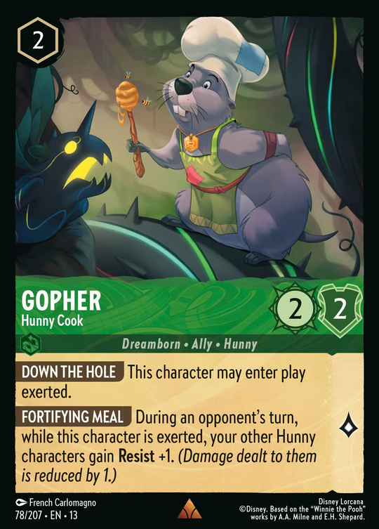 13ATK-078, R, Gopher - Hunny Cook