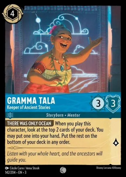 3INK-142, C, Gramma Tala - Keeper of Ancient Stories