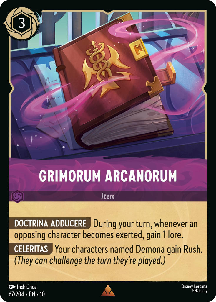 10WHI-067, R, Grimorum Arcanorum (Foil)
