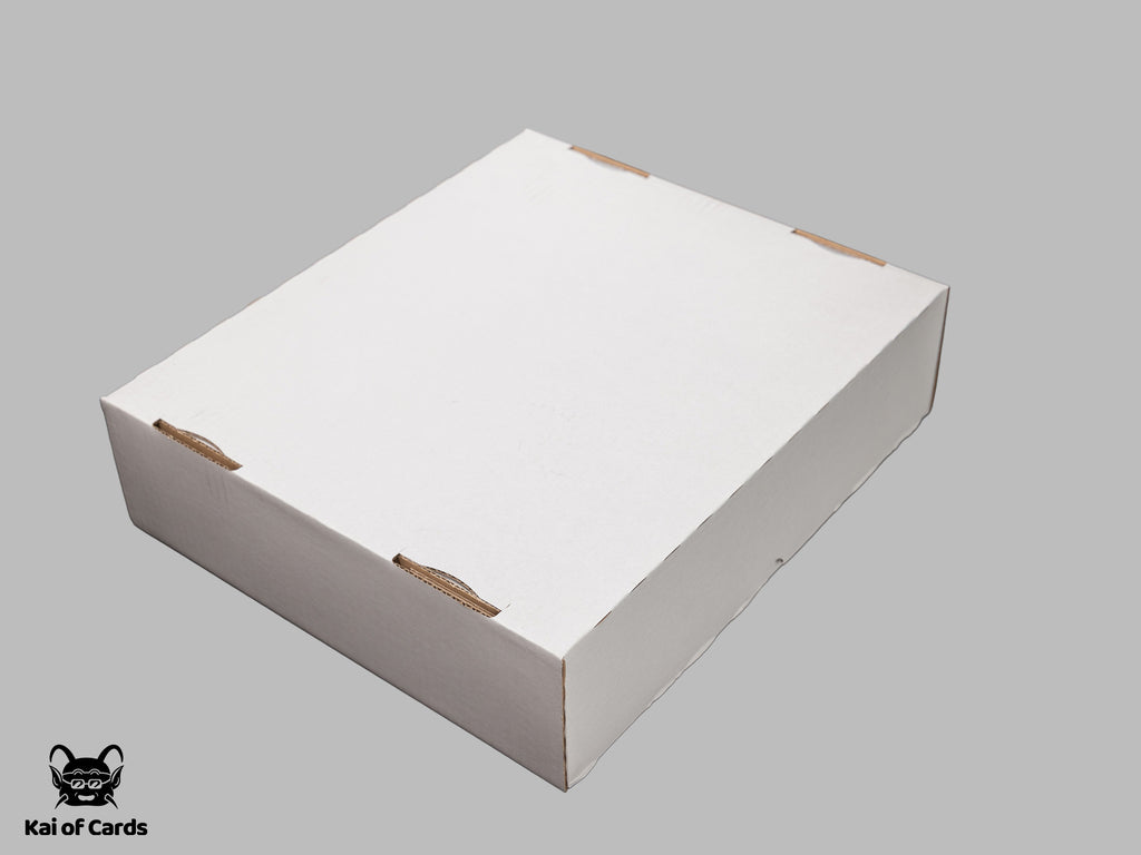 Cardboard Storage Boxes - Four Row Storage Box