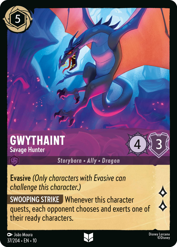 10WHI-037, UC, Gwythaint - Savage Hunter