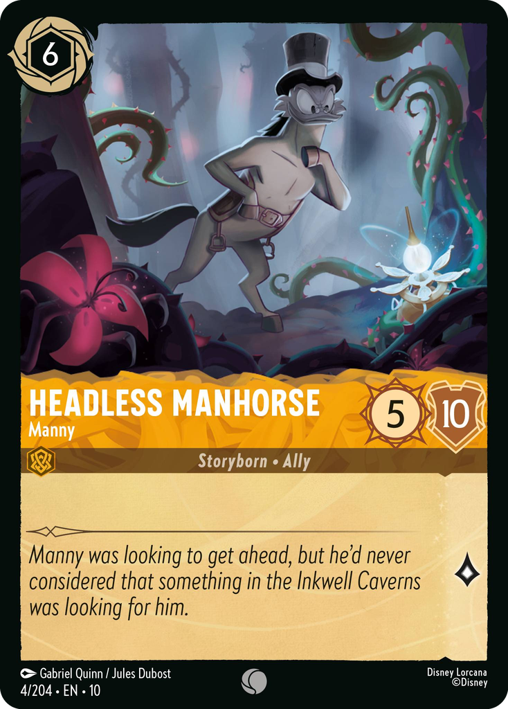 10WHI-004, C, Headless Manhorse - Manny (Foil)