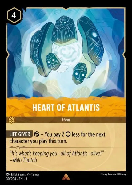 3INK-030, R, Heart of Atlantis