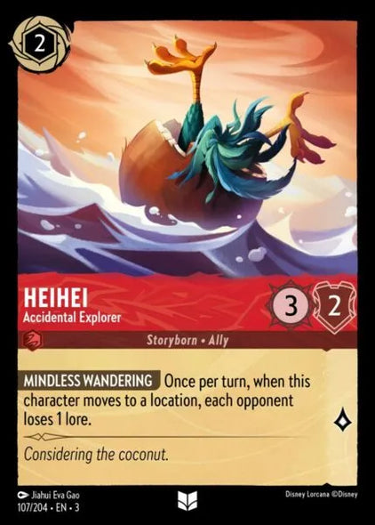 3INK-107, UC, HeiHei - Accidental Explorer (Foil)