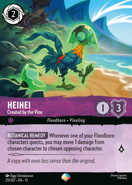 13ATK-211, EPIC, Heihei - Created by the Vine