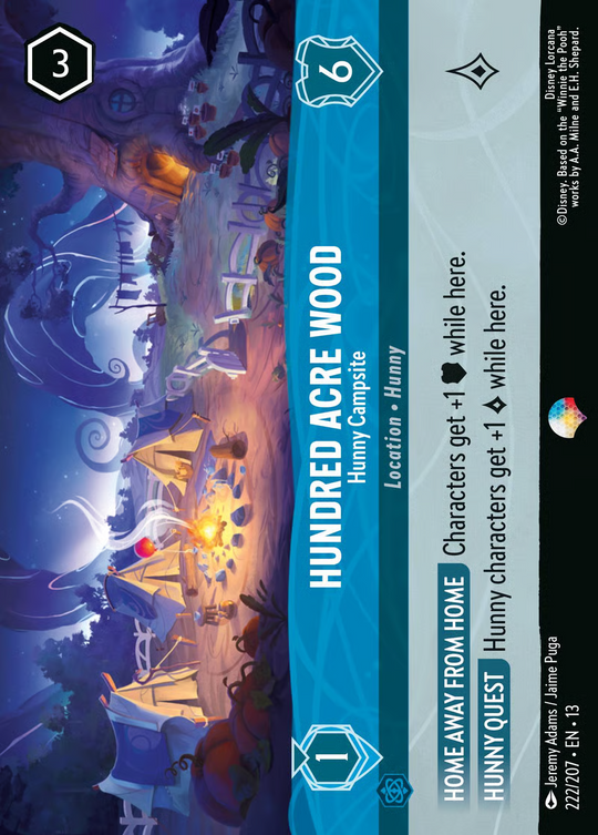 13ATK-222, EPIC, Hundred Acre Wood - Hunny Campsite