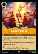 6AZS-028, C, I Won't Give In (Foil)