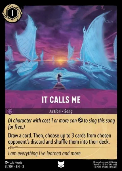 3INK-061, UC, It Calls Me (Foil)