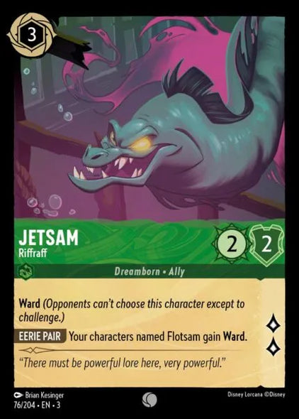 3INK-076, C, Jetsam - Riffraff (Foil)
