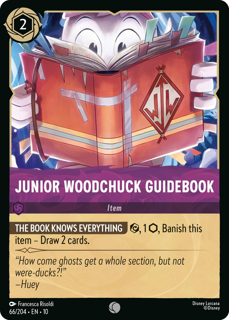 10WHI-066, C, Junior Woodchuck Guidebook (Foil)