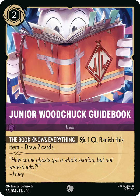 10WHI-066, C, Junior Woodchuck Guidebook (Foil)