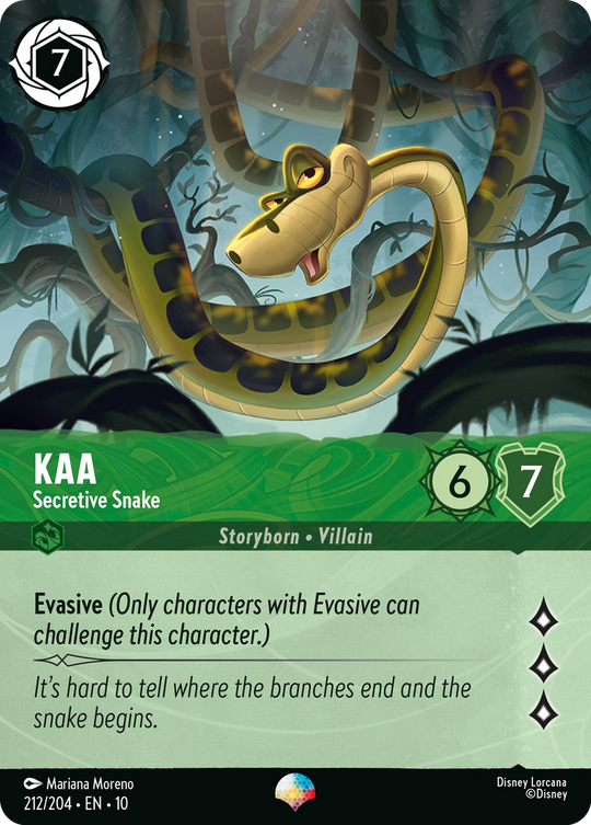 10WHI-212, EPIC, Kaa - Secretive Snake