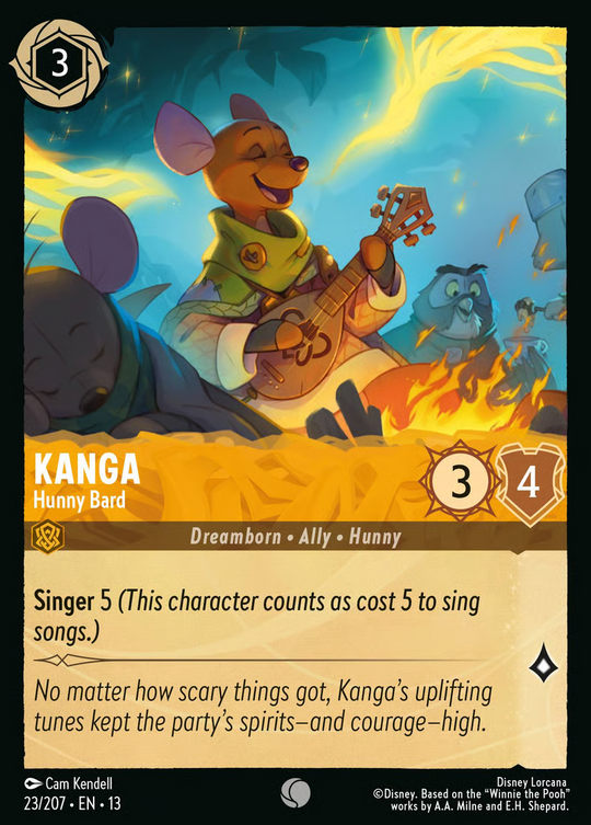 13ATK-023, C, Kanga – Hunny Bard