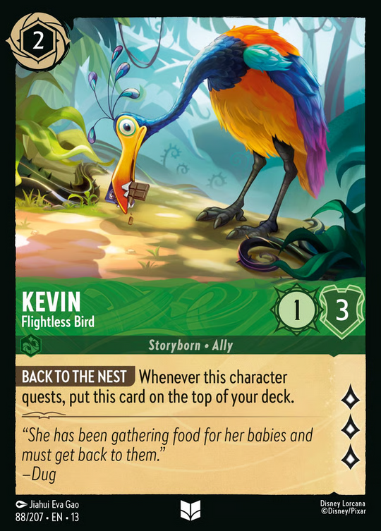 13ATK-088, UC, Kevin - Flightless Bird