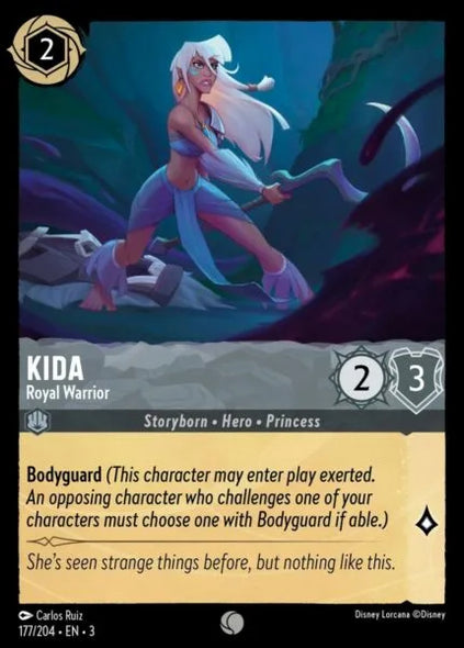 3INK-177, C, Kida - Royal Warrior