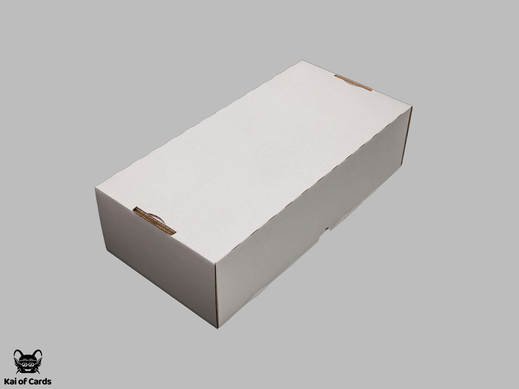 Cardboard Storage Boxes - Double Row Storage Box