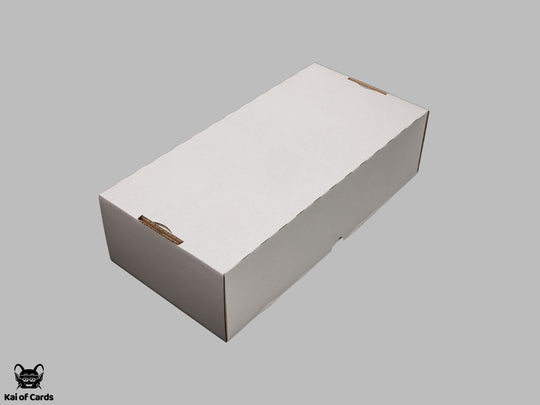 Cardboard Storage Boxes - Double Row Storage Box