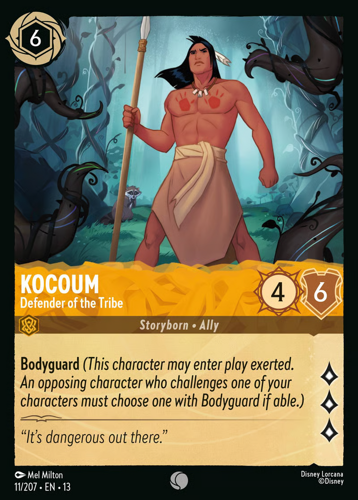 13ATK-011, C, Kocoum – Defender of the Tribe (Foil)