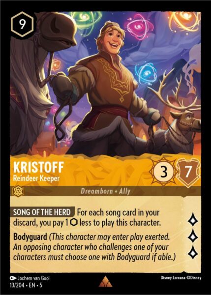 5SSK-013, R, Kristoff - Reindeer Keeper (Foil)