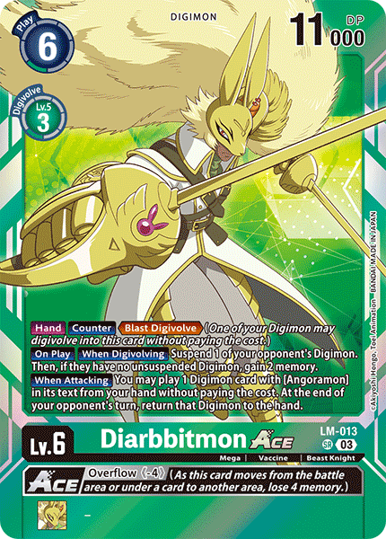 LM-013, SR, Diarbbitmon ACE