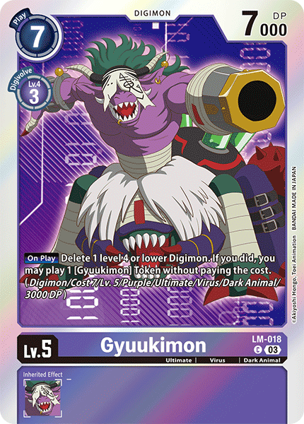 LM-018, C, Gyuukimon