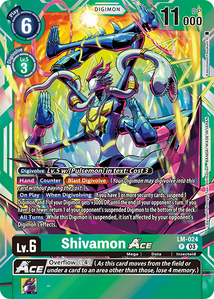 LM-024, P, Shivamon ACE