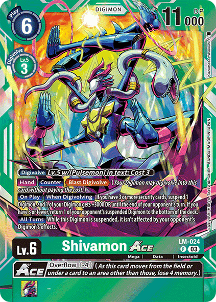 LM-024, P, Shivamon ACE
