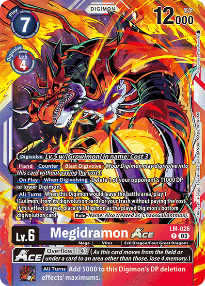 LM-026, P, Megidramon ACE