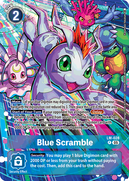 LM-028, P, Blue Scramble (ST20 Version)