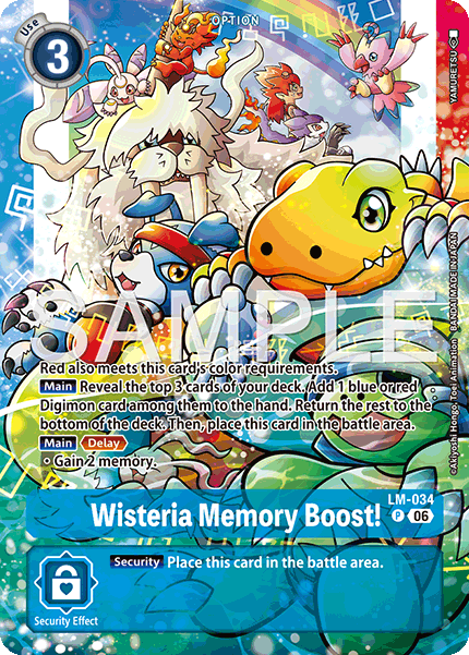 LM-034, P, Wisteria Memory Boost! (ST23/ST24 Reprint)