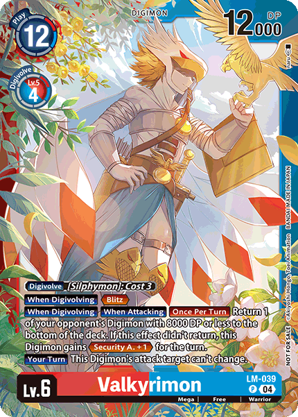 LM-039, P, Valkyrimon (BT21 Box Topper)