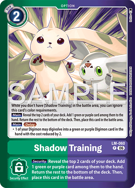 LM-060, P, Shadow Training