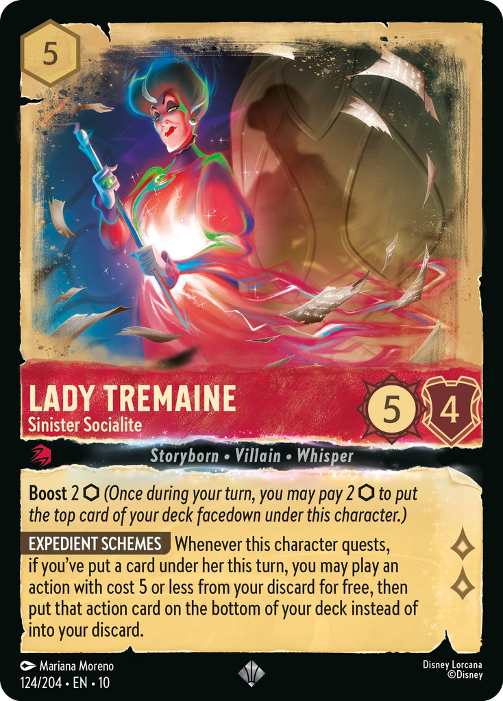 10WHI-124, SR, Lady Tremaine - Sinister Socialite