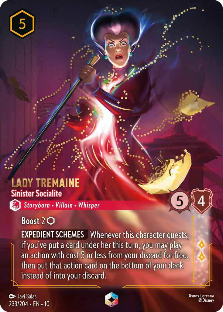 10WHI-233, E, Lady Tremaine - Sinister Socialite