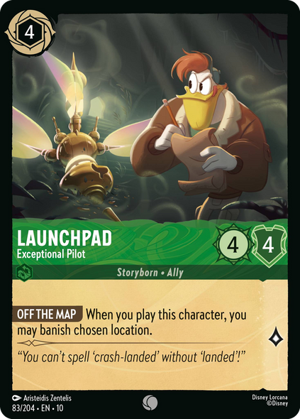 10WHI-083, C, Launchpad - Exceptional Pilot (Foil)