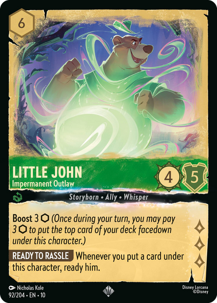 10WHI-092, SR, Little John - Impermanent Outlaw (Foil)