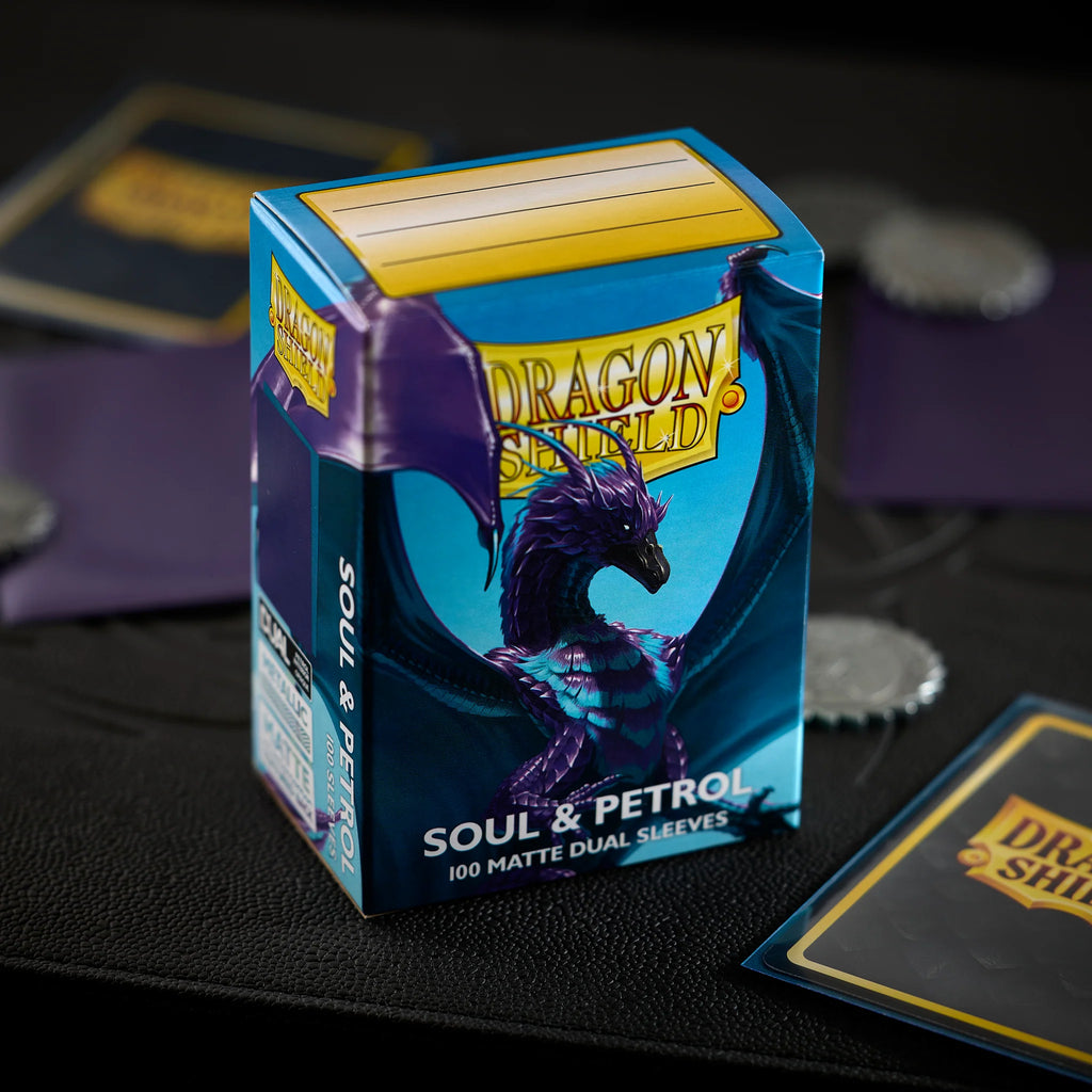 Dragon Shield - Dual Matte - Soul & Petrol(100pcs)