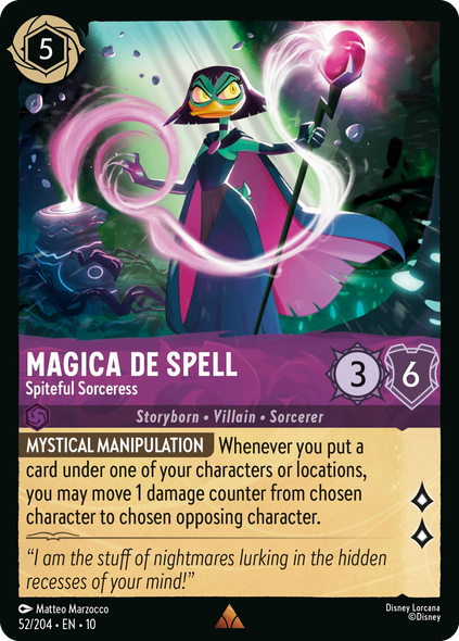 10WHI-052, R, Magica De Spell - Spiteful Sorceress (Foil)
