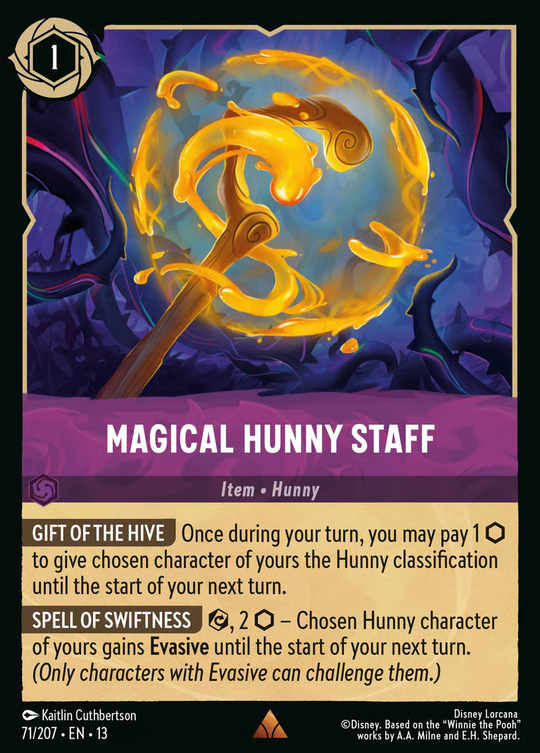 13ATK-071, R, Magical Hunny Staff