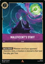 6AZS-065, R, Maleficent's Staff (Foil)