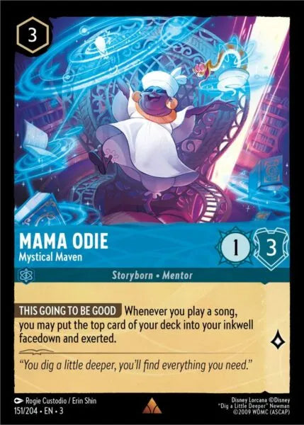 3INK-151, R, Mama Odie - Mystical Maven (Foil)