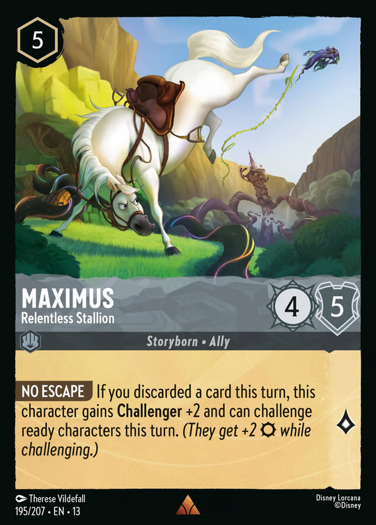13ATK-195, R, Maximus - Relentless Stallion