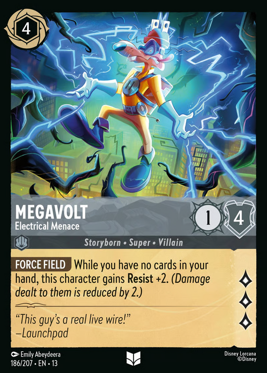 13ATK-186, UC, Megavolt - Electrical Menace