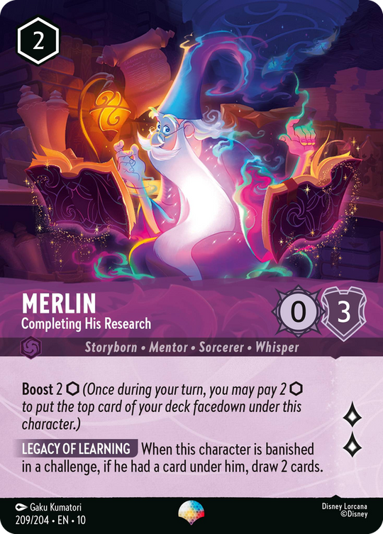 10WHI-209, EPIC, Merlin - Completing His Research