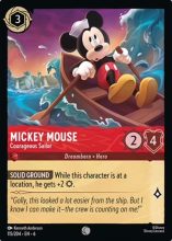 6AZS-115, C, Mickey Mouse - Courageous Sailor (Foil)
