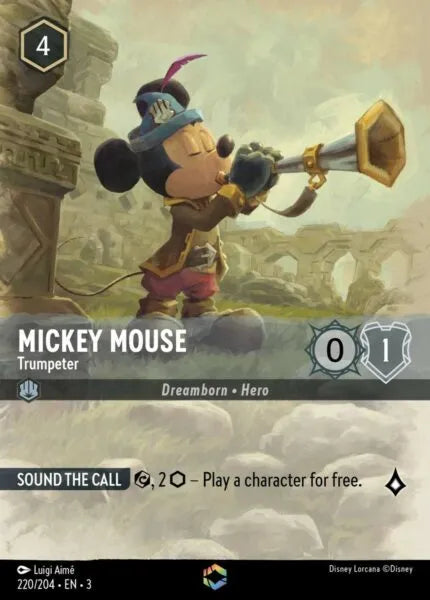 3INK-220, E, Mickey Mouse - Trumpeter